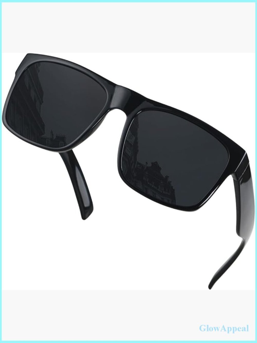 XL Oversized Polarized Square Sunglasses for Big Wide Heads